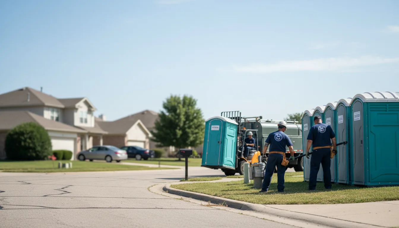 Porta Potty Rental in Knott, TX near me